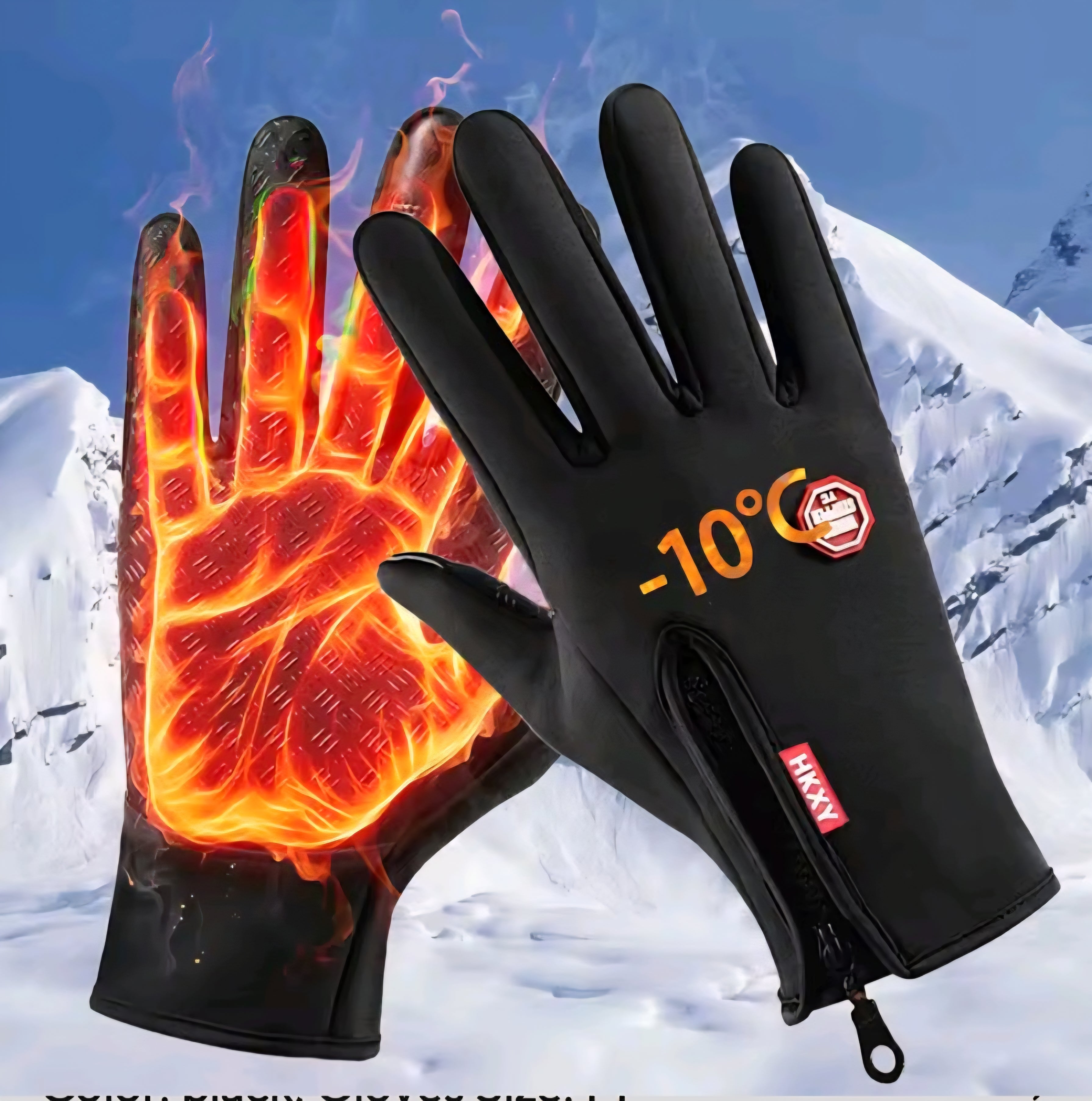 Free Shipping |

Delivery 7-12 Days

Stay warm all winter without taking your gloves off!

These touchscreen winter gloves keep your hands warm while letting you use your phone anytime.

Touchscreen-compatible fingertips

Soft, stretchy & comfortable fit