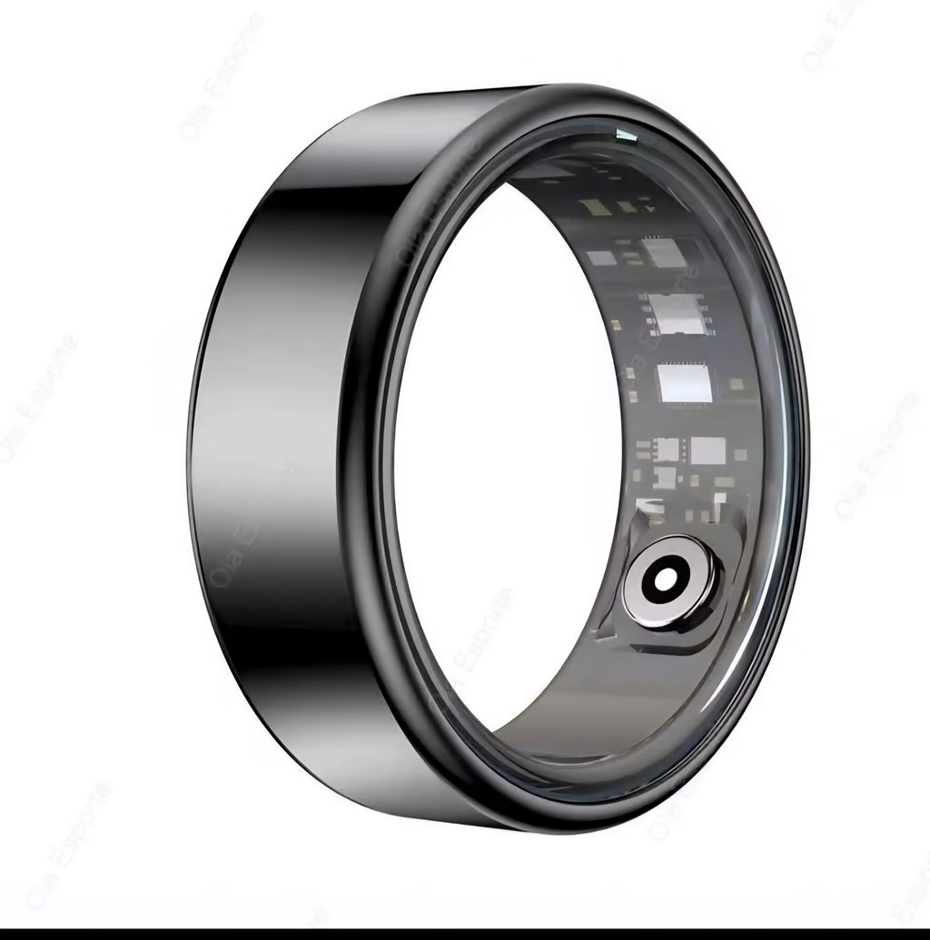 2025 New Smart Ring Men Women, Heart Rate and Blood Oxygen Monitor Smartring IP68 & 5ATM Waterproof, Multi-sport Mode Rings Man