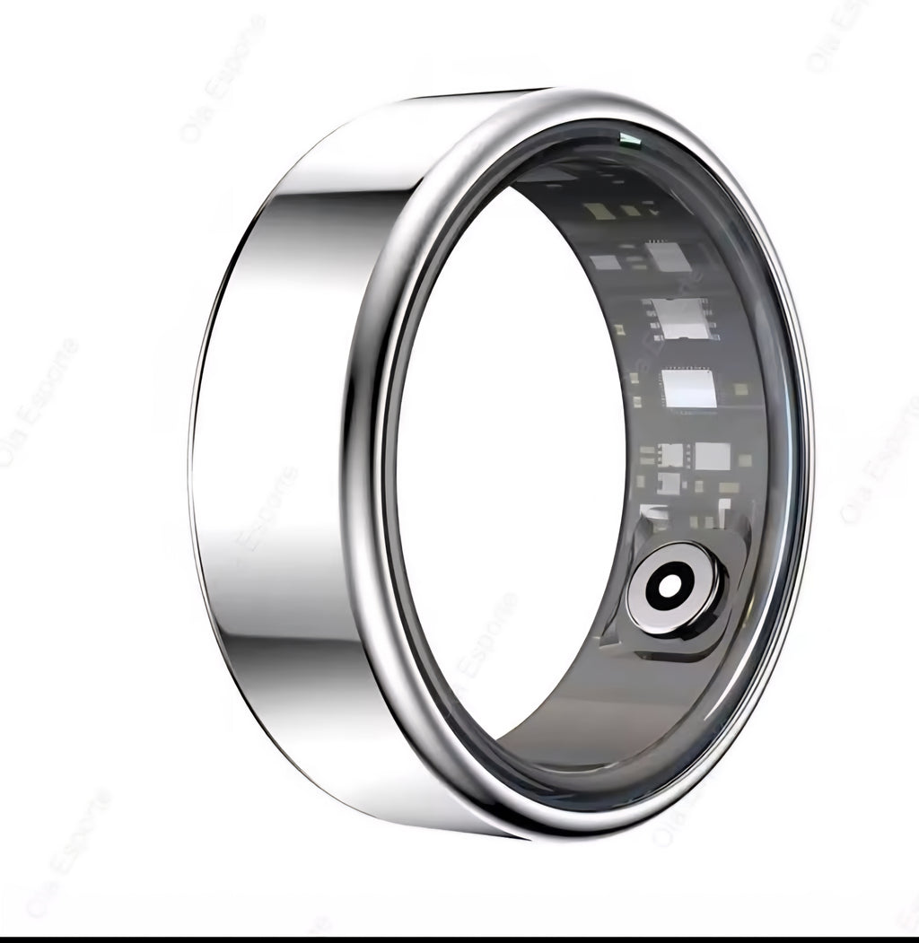 2025 New Smart Ring Men Women, Heart Rate and Blood Oxygen Monitor Smartring IP68 & 5ATM Waterproof, Multi-sport Mode Rings Man